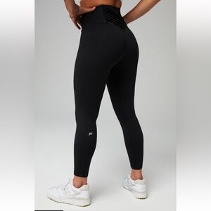 NWT Fabletics L black Boost PowerHold high-waisted 7/8 leggings